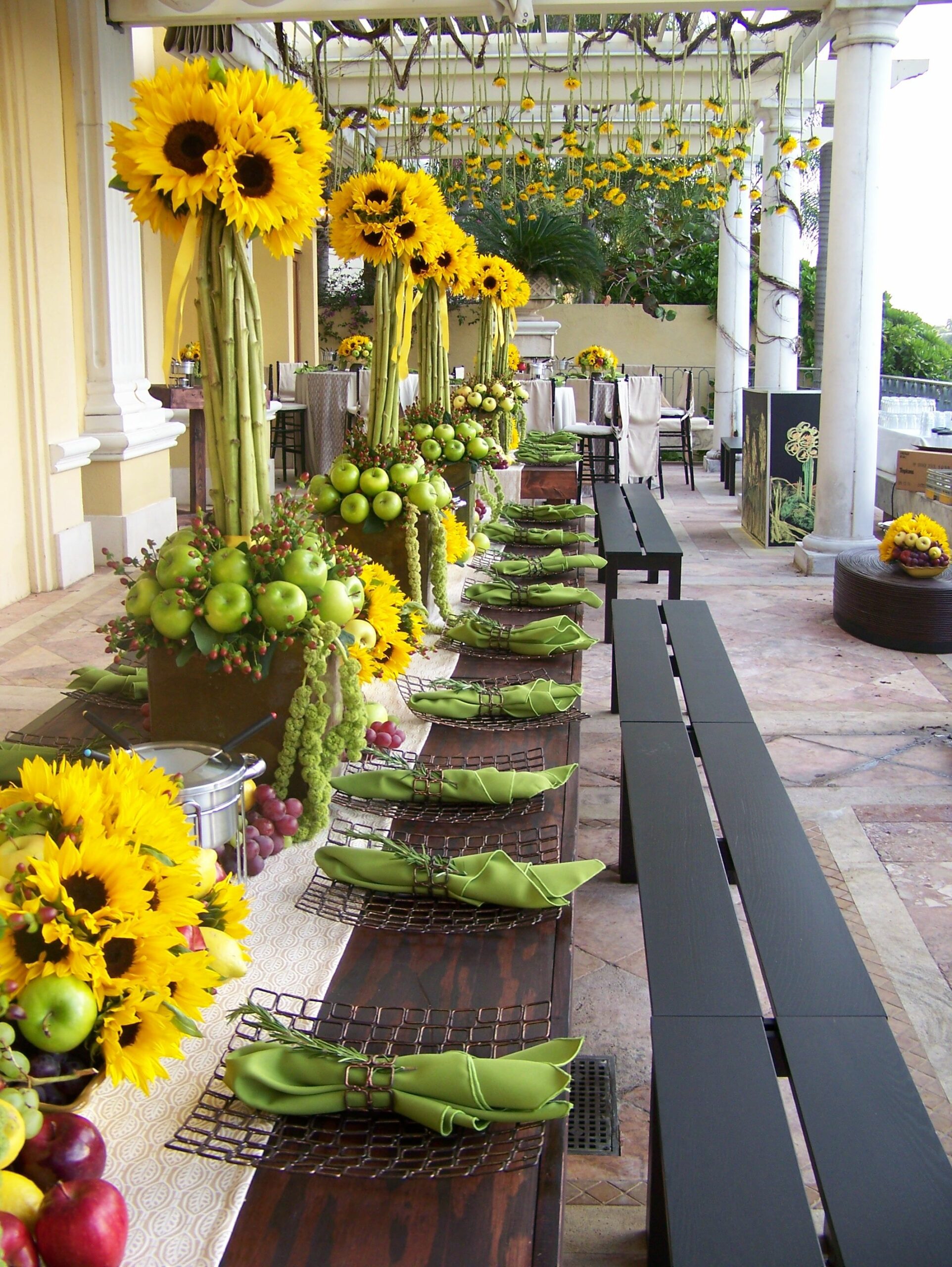 Sunflower Wedding Decorations That Will Make Your Jaws Drop - ALL FOR