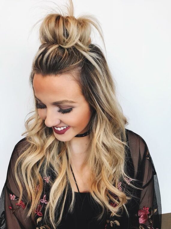 Fabulous Top Bun Hairstyles That Will Make You Look Stunning Everywhere ...