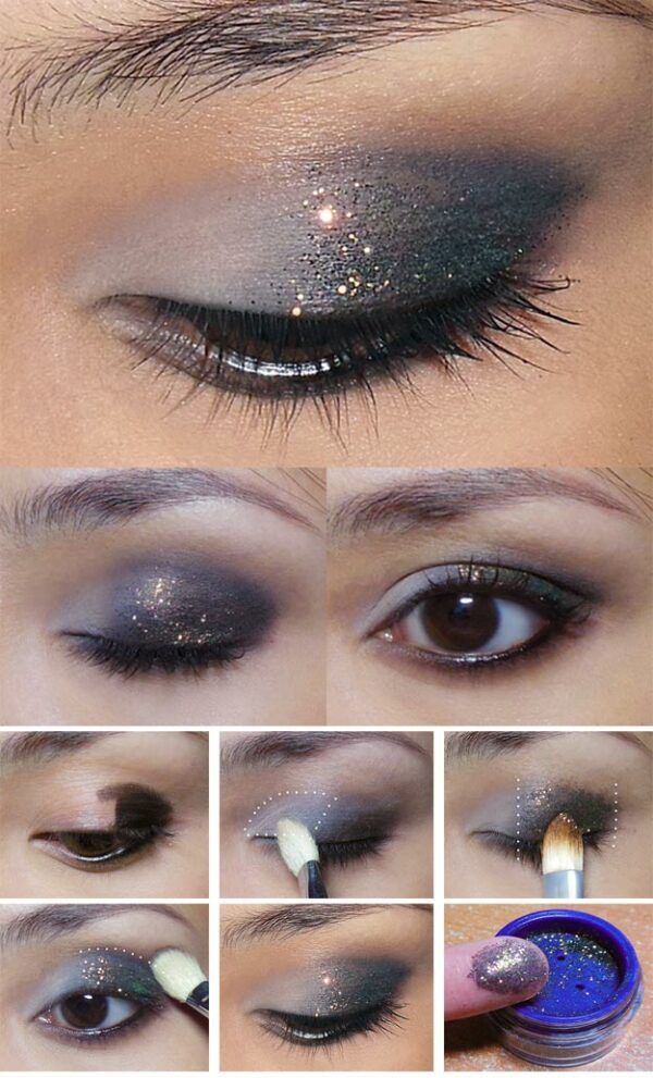 Glitter Makeup Tutorials That Will Make You Look Fabulous On Your Formal Occasions