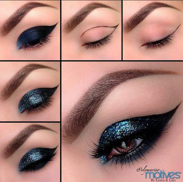 Glitter Makeup Tutorials That Will Make You Look Fabulous On Your Formal Occasions