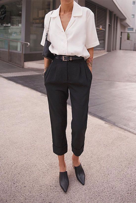 Sophisticated Minimalist Outfits For Early Fall