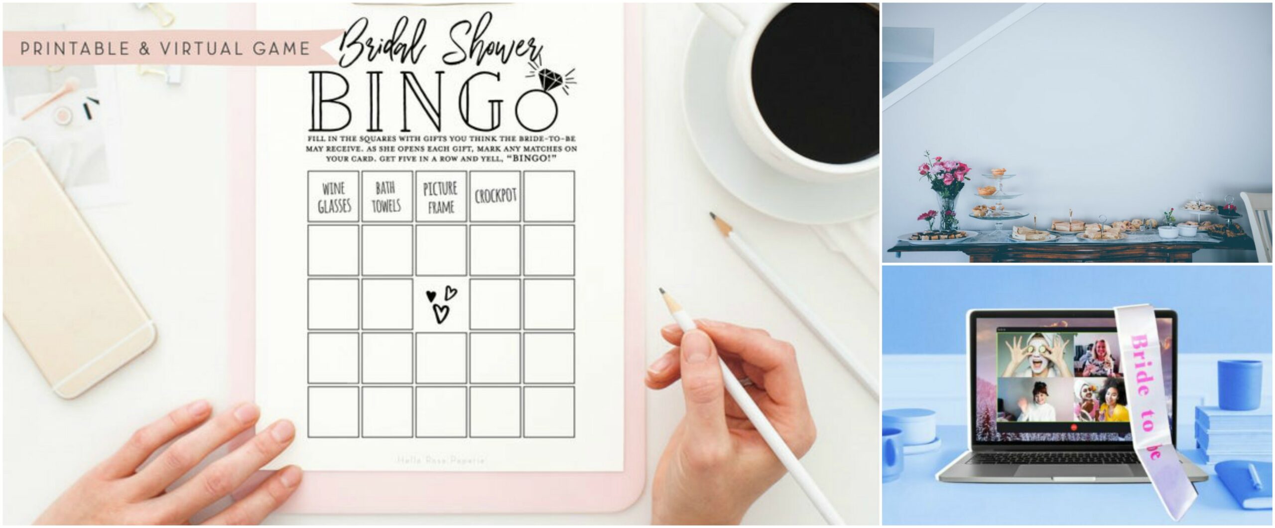 Helping Tips To Organize The Best Virtual Wedding Shower Ever ALL FOR