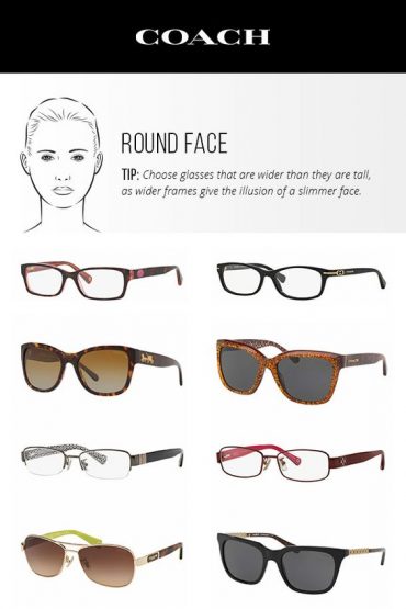 round choosing sunglasses for your face